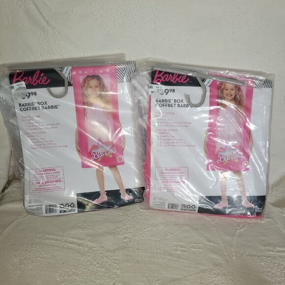 Barbie Child's Superstar Pink Box Costume! - Picture 13 of 13